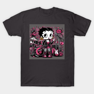 bety boop punk T-Shirt